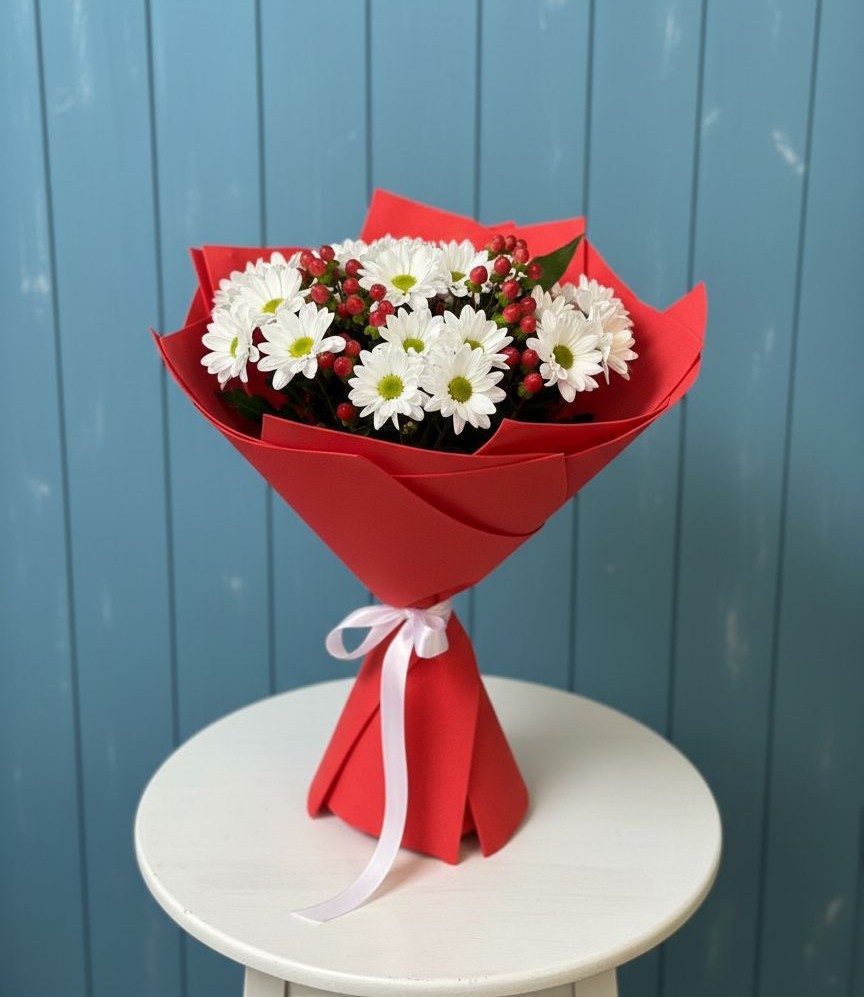 Букет цветов из: Хризантемы в Жиздре