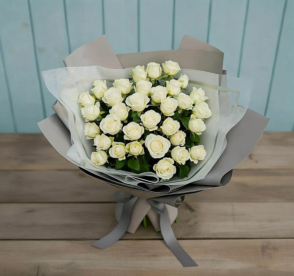 Букет Белоснежная нежность в Жиздре
