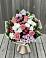 Букет цветов из: Альстромерии, Гвоздики, Розы и Хризантемы в Жиздре