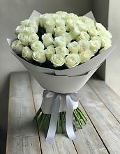 Букет 35 Белых роз в Жиздре