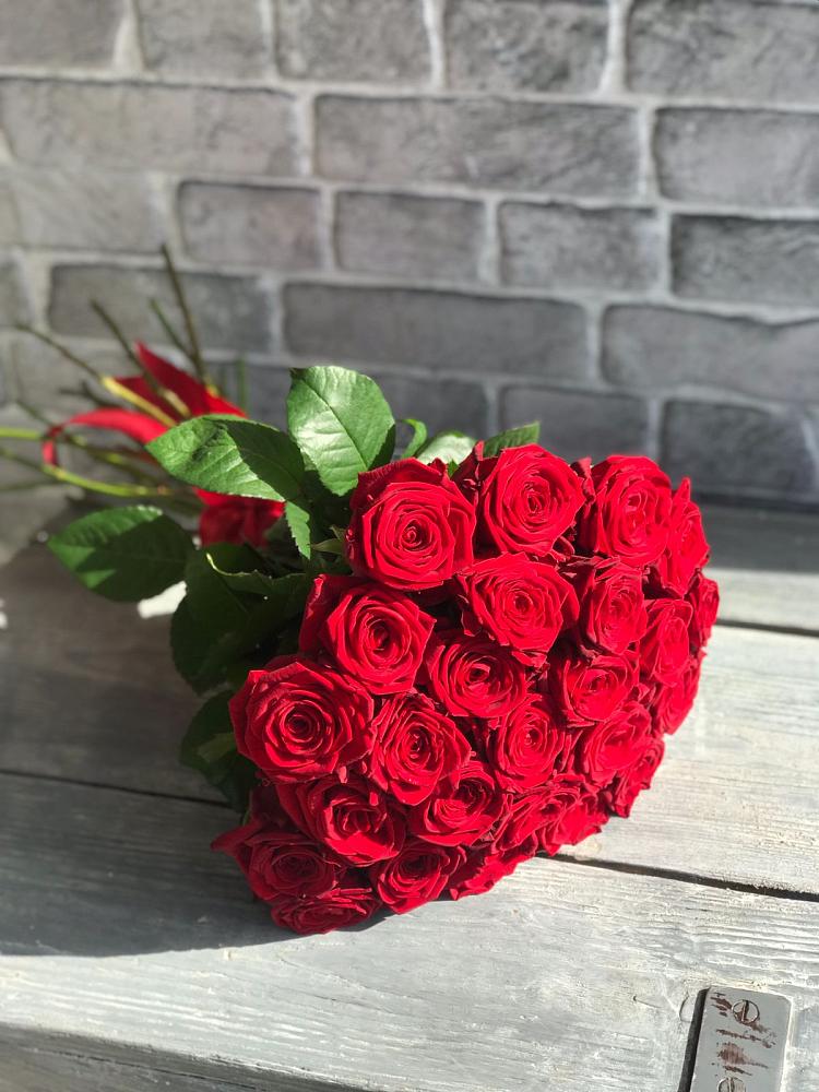 Букет Красные розы Фридом в Жиздре