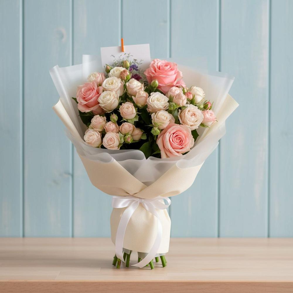 Букет цветов из: Розы в Жиздре