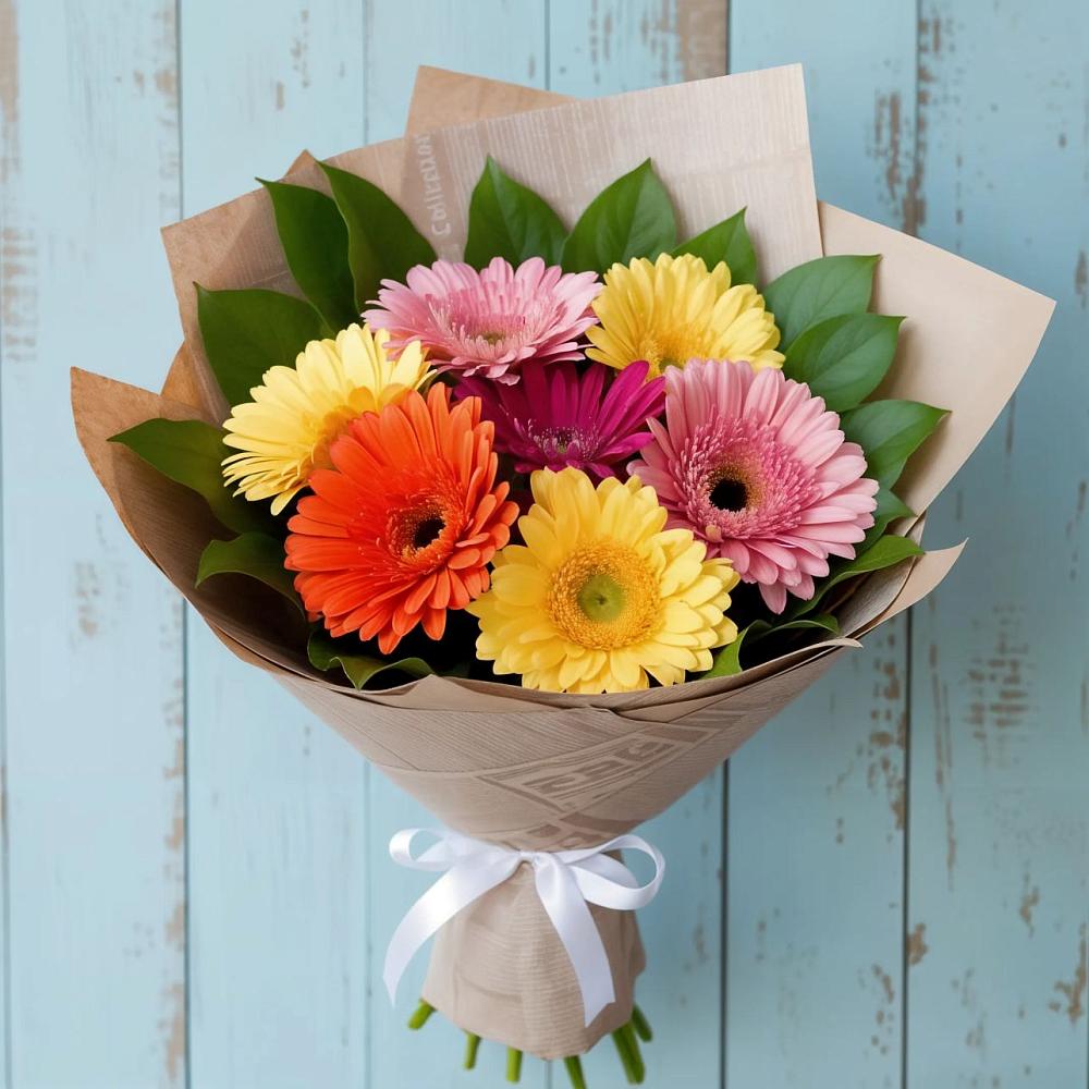Букет цветов из: Герберы в Жиздре