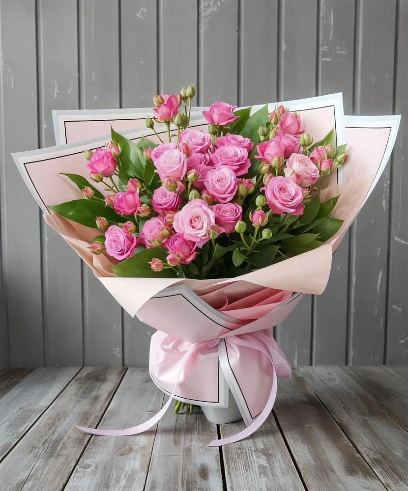 Букет Розовый кустик в Жиздре