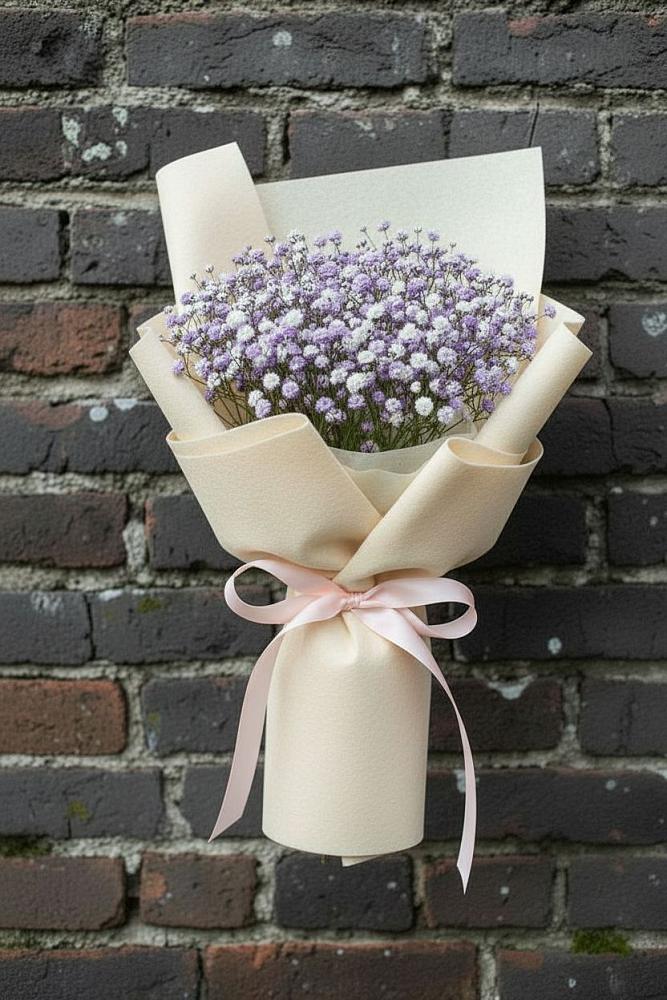 Букет цветов из: Гипсофила в Жиздре