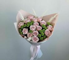 Букет цветов из:  Розы и Хризантемы в Жиздре