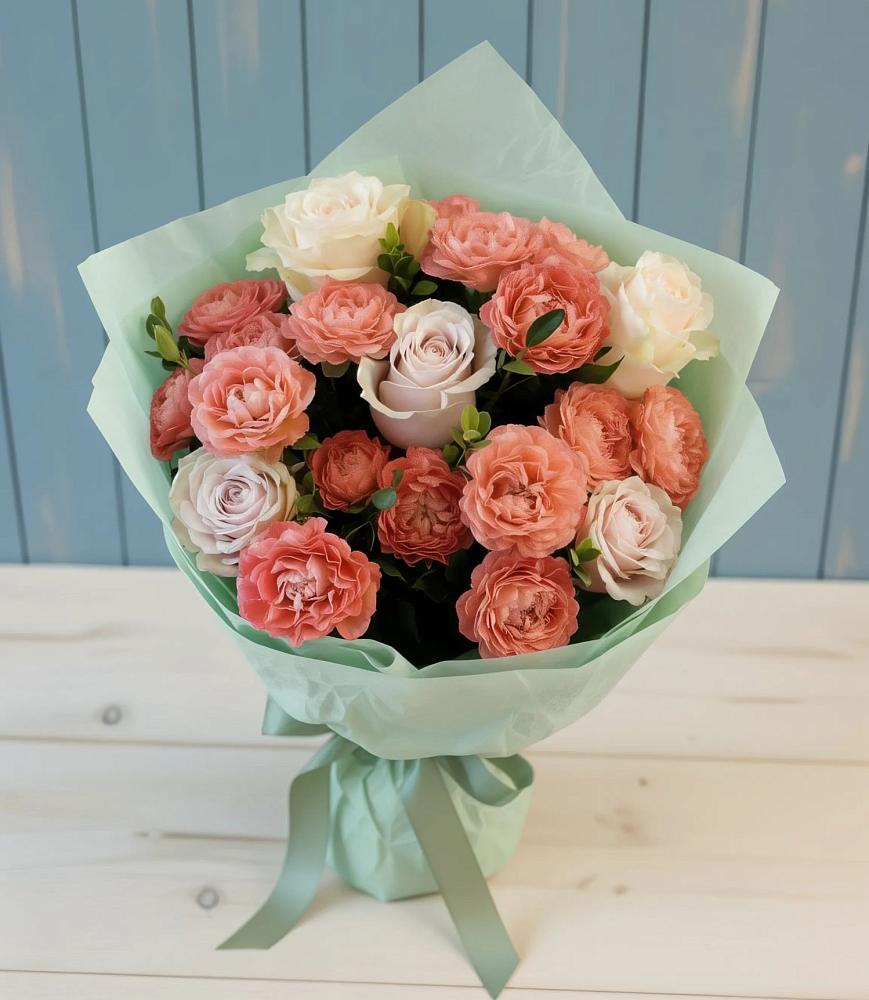 Букет цветов из: Розы в Жиздре