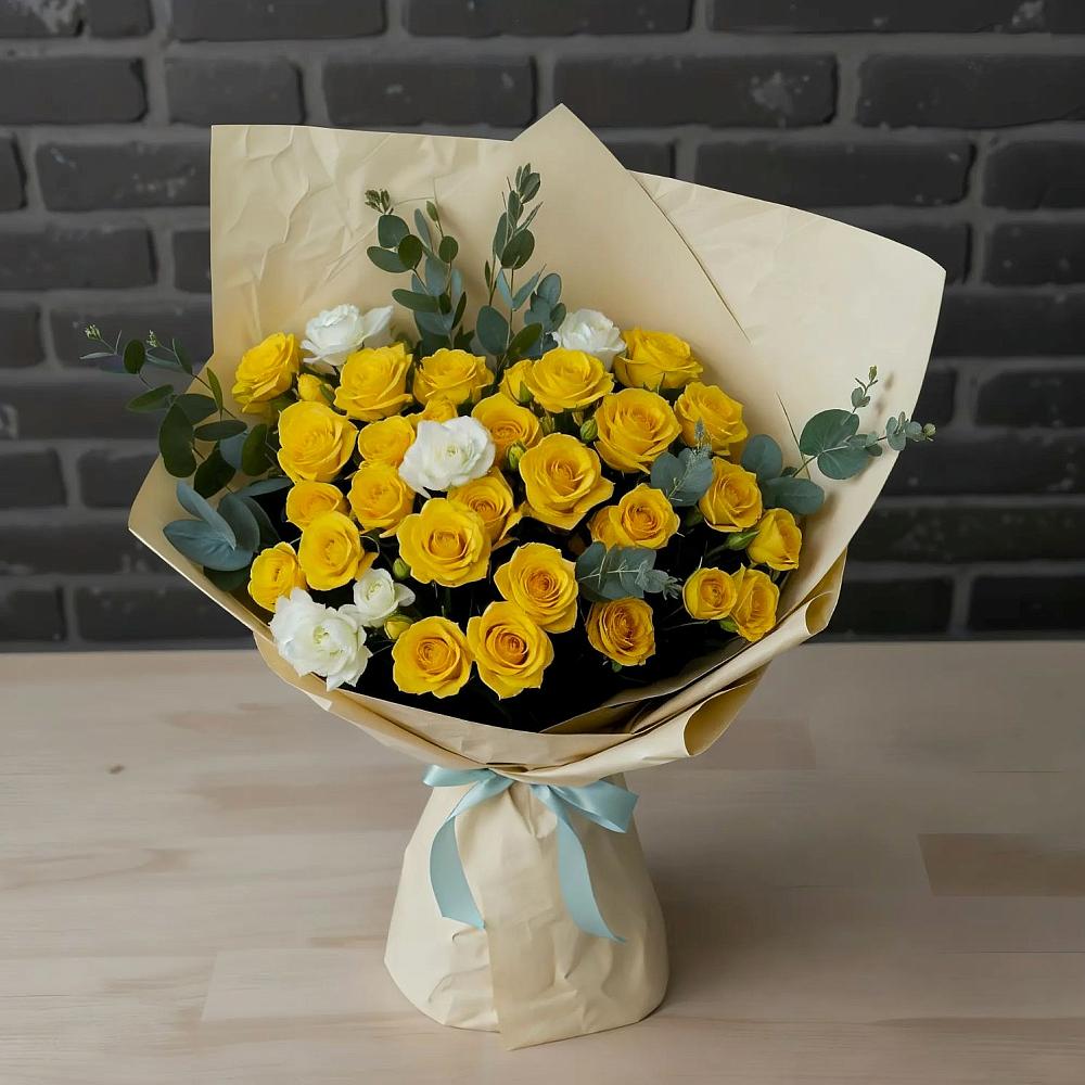 Букет цветов из: Розы в Жиздре