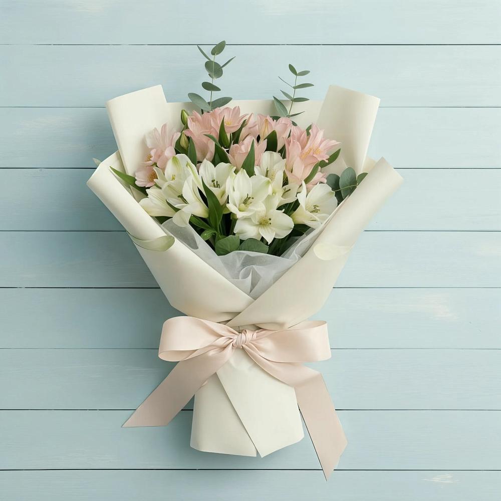 Букет цветов из: Альстромерии в Жиздре