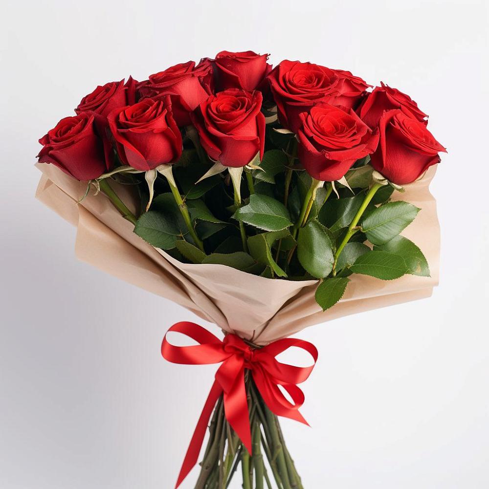 Букет 11 Красных роз Эдлесс Лав в Жиздре